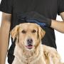 Pet Hair Remover Glove - Gentle Pet Grooming Glove Brush - Efficient Deshedding Glove - Massage Mitt with Enhanced Five Finger Design - Perfect for Dogs & Cats with Long & Short Fur - 1 Pack