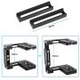 CAMVATE Adjustable Camera Cage Fit for Right Handle and Left Handle Camera(Basic)