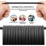SMALLElectric iPhone Charger Cable, 3ft 5Pack Lightning Cable to UBS A Charging Cable Compatible with iPhone 11 Xs Max XR X 8 Plus 7 Plus 6 Plus SE iPad Pro iPod (Black)