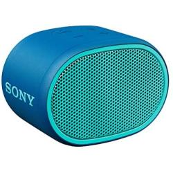 Sony SRS-XB01 Compact Portable Bluetooth Speaker: Loud Portable Party Speaker - Built in Mic for Phone Calls Bluetooth Speakers - Blue - SRS-XB01