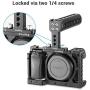 SMALLRIG Top Handle Grip Cheese Handle with Cold Shoe Mount for Digital DSLR Camera - 1638