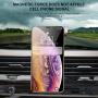 boomee Magnetic Car Air Vent Phone Holder Universal Cell Phone Bracket Stand for Car L Shape Magnetic Phone Holder in Car 360°Rotation Magnetic Car Mount (Black)