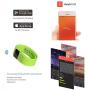 EiffelT Activity Tracker, Pedometer Sport Fitness Tracker Sleep Monitor Calorie Counter for Android and iOS Smart Phone