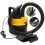Huaze Portable Car Vacuum Cleaner High Power Corded Handheld Vacuum - 12V - Best Car & Auto Accessories Kit for Detailing and Cleaning Car Interior Wet Dry Vac Vacuum Cleaner (Yellow)