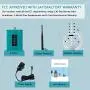 Multi-Band Cell Phone Signal Booster Repeater for Home and Office - Boosts GSM 3G 4G LTE Voice and Data for All Carriers - Supports Verizon AT&T T-Mobile Sprint - FCC Approved & Easy Setup