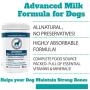 Brand New! Advanced Milk Rx Supplement | VETERINARIAN-GRADE Dog Milk Powder Enriched w/ Colostrum | Used as Nutritious Puppy Milk Formula AND Nourishment for Pregnant, Lactating and Aging Dogs | 12 oz