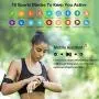 MorePro 18 Sports Mode Smart Watch with Music Control, DIY Screen Fitness Tracker with Blood Oxygen Heart Rate Monitor, Sleep Tracker with Pedometer Step Calories Counter for Men Women
