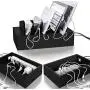 Prosumers Choice Bamboo Charging Station Rack for Smartphones and Tablets - Black Prosumers Choice Bamboo Charging Station Rack for Smartphones and Tablets - Black