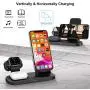 Wireless Charger 4 in 1 Wireless Charging Dock Station for Apple Airpods 2/Pro Fast Wireless Charger Stand for iPhone 11/11pro Max/X/XS/XR/8/8 Plus, Compatibility with Apple Watch Series 5/4/3/2/1