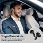 Wireless Earbuds, Bluetooth 5.0 Earbuds, Noise Canceling Headphones, Smart Touch Control Wireless Headphones with Hi-Fi Stereo Sound and Built -in Mic, IP7 Waterproof Headphones with Charging Case