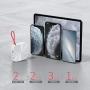 Portable Charger 10000mAh Power Bank,KONFULON Cellphone Charger,Ultra Compact Backup Battery with Built in Cable Compatible with iPhone11/XS/XR/X/8/8P/7/6/6S