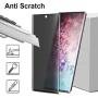 Galaxy Note 10 Privacy Screen Protector,SIHIVIVE Tempered Glass Anti Glare/Spy Anti-Scratch No Bubble 9H Hardness 3D Touch Compatible with Samsung Galaxy Note 10 (Black)