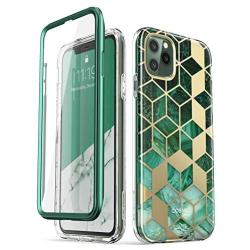 i-Blason Cosmo Series Case for iPhone 11 Pro 5.8 inch, Slim Full-Body Stylish Protective Case with Built-in Screen Protector (Green)