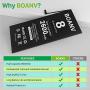 [2600mAh] Battery for iPhone 8 (Upgraded), BOANV Ultra High Capacity Replacement 0 Cycle Battery with Professional Repair Tools Kits - 1 Year Service