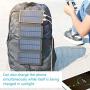 Solar Charger 25000mAh, FEELLE Solar Power Bank with 4 Solar Panels Outdoor Waterproof Solar Phone Chargers with Dual 2.1A USB Ports for Smart Phone, Tablets, Camera, ect.