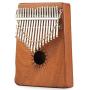 Donner 17 Key Kalimba Thumb Piano Solid Finger Piano Mahogany Body DKL-17 With Hard Case