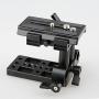 CAMVATE Quick Release Mount Base QR Plate for Manfrotto 501/504/ 577/701 Tripod Standard Accessory(Black)