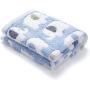 luciphia 1 Pack 3 Blankets Super Soft Fluffy Premium Cute Elephant Pattern Pet Blanket Flannel Throw for Dog Puppy Cat