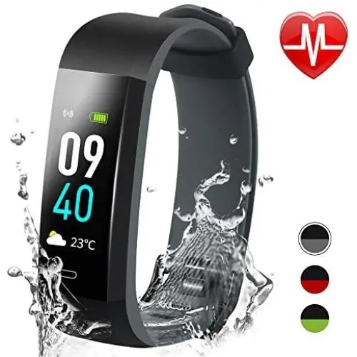 Ulvench Waterproof Fitness Tracker, Smart Watch for Calorie Counter Heart Rate Monitor Sleep Monitor Step Counter, Watch Pedometer, GPS, IP67 Waterproof Activity Tracker for Smartphone Cellphone Ulvench Waterproof Fitness Tracker, Smart Watch for Calorie Counter Heart Rate Monitor Sleep Monitor Step Counter, Watch Pedometer, GPS, IP67 Waterproof Activity Tracker for Smartphone Cellphone
