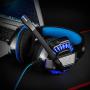 DSstyles GM-2 Gaming Headset with Microphone Headphone with LED Light for PS4 Xbox 1 Laptop Tablet Mobile Phones PC