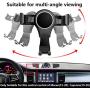 LUNQIN Car Phone Holder for Porsche Macan 2015-2020 and Cayenne 2019-2020 Auto Accessories Navigation Bracket Interior Decoration Mobile Cell Phone Mount