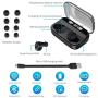 Latest Wireless Earbuds, RegeMoudal Deep Bass Wireless Bluetooth Earbuds with Charging Display, IPX7 Waterproof and Built-in Microphone, Bluetooth 5.0 Hi-Fi Stereo Sound with 4000mAH Charging Case