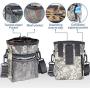 Tactical Dog Training Pouch Pet Treats Bag for Puppy Small Large Dogs Treat Pouch Waist Bag Treat Tote Carry Toys Kibble Snacks with Waist Belt Shoulder Strap Poop Bag Dispenser
