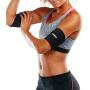 Neoprene Arm Trimmers Sauna Sweat Band for Women Men Weight Loss Compression Body Wraps Sport Workout Exercise(a pair)