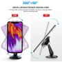 Magnetic Phone Car Mount, A-Maker 2 Family Pack 360°Rotation Car Phone Holder for Dashboard, Magnetic Cellphone Holder for Car Compatible with iPhone 11 Pro Max / 11 / XS Max/XS / 8/7 Plus and More