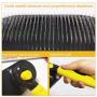 Eguled Dog Slicker Grooming Brush Cat with Short to Long Hair Removes Self cleaning Supply Sheding Brush Pet Comb Tool for Furminator Large Dog Removes Mats, Tangles Loose Hair and Undercoat Treatment