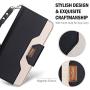 ProCase Google Pixel 2 XL Wallet Case, Flip Kickstand Case with Card Holder Mirror Wristlet, Folding Stand Protective Cover for Google Pixel 2 XL (2017 Release) -Black
