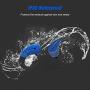 Wireless Bluetooth Earbuds 5.0 with Charging Case and Mic for iPhone Android Cell Phones Headset IPX5 Waterproof Earphones in Ear TWS Deep Bass Stereo Headphones for Sports-Blue