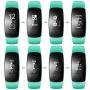Effeltch Fitness Tracker with Heart Rate Monitor, E107 Plus Activity Tracker Smart Bracelet Watch with Pedometer Sleep Monitor Multi Sports Mode Waterproof for iPhone Android Smartphone