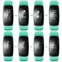 Effeltch Fitness Tracker with Heart Rate Monitor, E107 Plus Activity Tracker Smart Bracelet Watch with Pedometer Sleep Monitor Multi Sports Mode Waterproof for iPhone Android Smartphone Effeltch Fitness Tracker with Heart Rate Monitor, E107 Plus Activity Tracker Smart Bracelet Watch with Pedometer Sleep Monitor Multi Sports Mode Waterproof for iPhone Android Smartphone