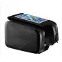 MUMA Bike Frame Bag, Waterproof Cycling Front Top Tube Pouch Bicycle Phone Mount Holder Bag Pannier, for Smartphones Up to 6.0