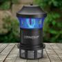 DynaTrap DT1775 1 Acre XL Mosquito and Insect Trap with AtraktaGlo Light - Black