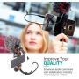 Movo Smartphone Video Rig with Shotgun Microphone, Grip Handle, Wrist Strap for iPhone 5, 5C, 5S, 6, 6S, 7, 8, X, XS, XS Max, Android and Other Smartphones - Perfect for TIK Tok or Vlogging Equipment