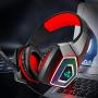 Xbox One Headset, PS4 Headset, Gaming Headset for PS4, PC Gaming Headset Surround Sound Wired Headset with Microphone, Headphone Gaming Compatible for PS4, Xbox One, PC, Laptop, Tablet(Black&Red)