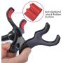 RRecomfit 360-degree Rotating Universal Flexible Long Arm Mobile Phone Holder Mount Lazy Holder Kit Hands Free Mobile Phone Gooseneck Mount for Bed Desktop for iPhone/Samsung/HTC Etc (Black)
