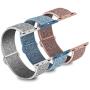 WAAILU 3 Pack Compatible for Apple Watch Band 38mm 40mm 42mm 44mm, Sport Watch Band for Women and Men, Soft Nylon for iWatch Series 5/4/3/2/1