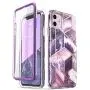i-Blason Cosmo Series Case for iPhone 11 (2019 Release), Slim Full-Body Stylish Protective Case with Built-in Screen Protector, Purple, 6.1