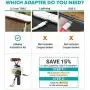 Movo VXR10 Universal Video Microphone with Shock Mount, Deadcat Windscreen, Case for iPhone, Android Smartphones, Canon EOS, Nikon DSLR Cameras and Camcorders - Perfect Camera Microphone, Shotgun Mic