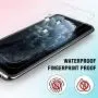 Ferilinso [4 Pack] Screen Protector for iPhone 11 Pro Max with 2 Pack Camera Lens Protector, 2 Pack Tempered Glass Film for iPhone 11 Pro Max 6.5 Inch