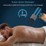 Massage Gun -Handheld Electric Back Leg Body Massager Cordless Vibration Deep Muscle Percussion Massagers Super Quiet Brushless Motor for Pain Relief Green