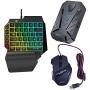 Tiamu 3 in 1 Gaming Keyboard Mouse Converter Combo for Smartphone PC PUBG Mobile Game Accessories