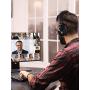 Mpow H12 Noise Cancelling Headphones Bluetooth, Wireless/Wired Headphones Over Ear with Microphone, Hi-Fi Deep Bass, Memory-Protein Earmuffs, 30H Playtime for TV, Travel, Online Class, Home Office