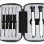 ETopLike Screwdrivers Kit Repair Tool for Eyeglass/Glasses/Watch/Cellphone/Clock (12PCS, Travel Pocket)