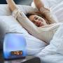 iHome Zenergy Bedside Sleep Therapy Machine Sleep Better, Easier & Longer, Zen Light & Sound Therapy Machine, Anti-Anxiety Stress Relief, Soft Lighting, Bluetooth Audio, White Noise Machine