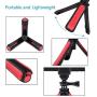 Taisioner Mini Selfie Stick Tripod Kit Two in One for GoPro Action Camera and Cell Phone Accessories