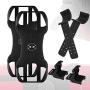 WD&CD [2 Pack] Bike Phone Holder, Universal Bike Phone Mount for 4"" to 6.5"" Screen Size Phones, 360° Adjustable Detachable Silicone Bicycle Motorcycle Phone Holder for Smartphones